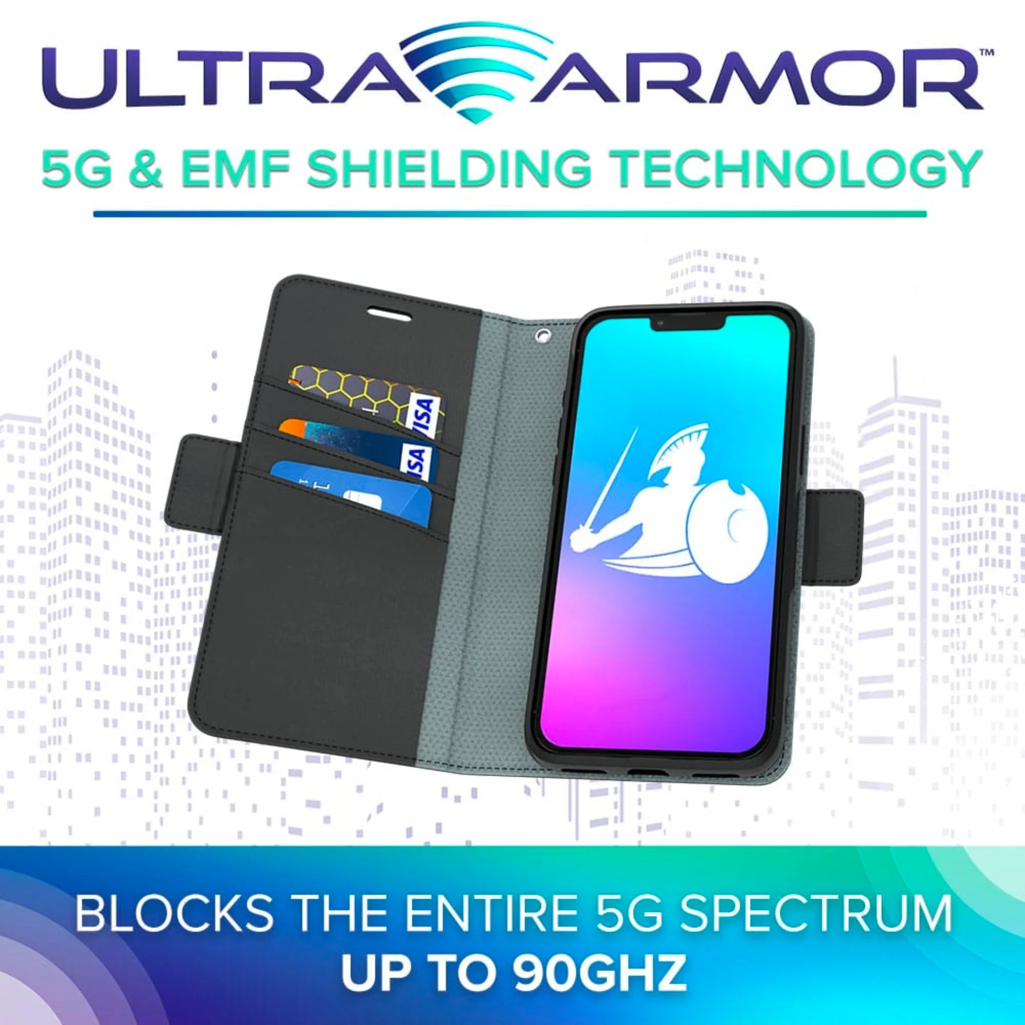 DefenderShield® 5G Blocking iPhone 14 EMF Phone Case - Image 5
