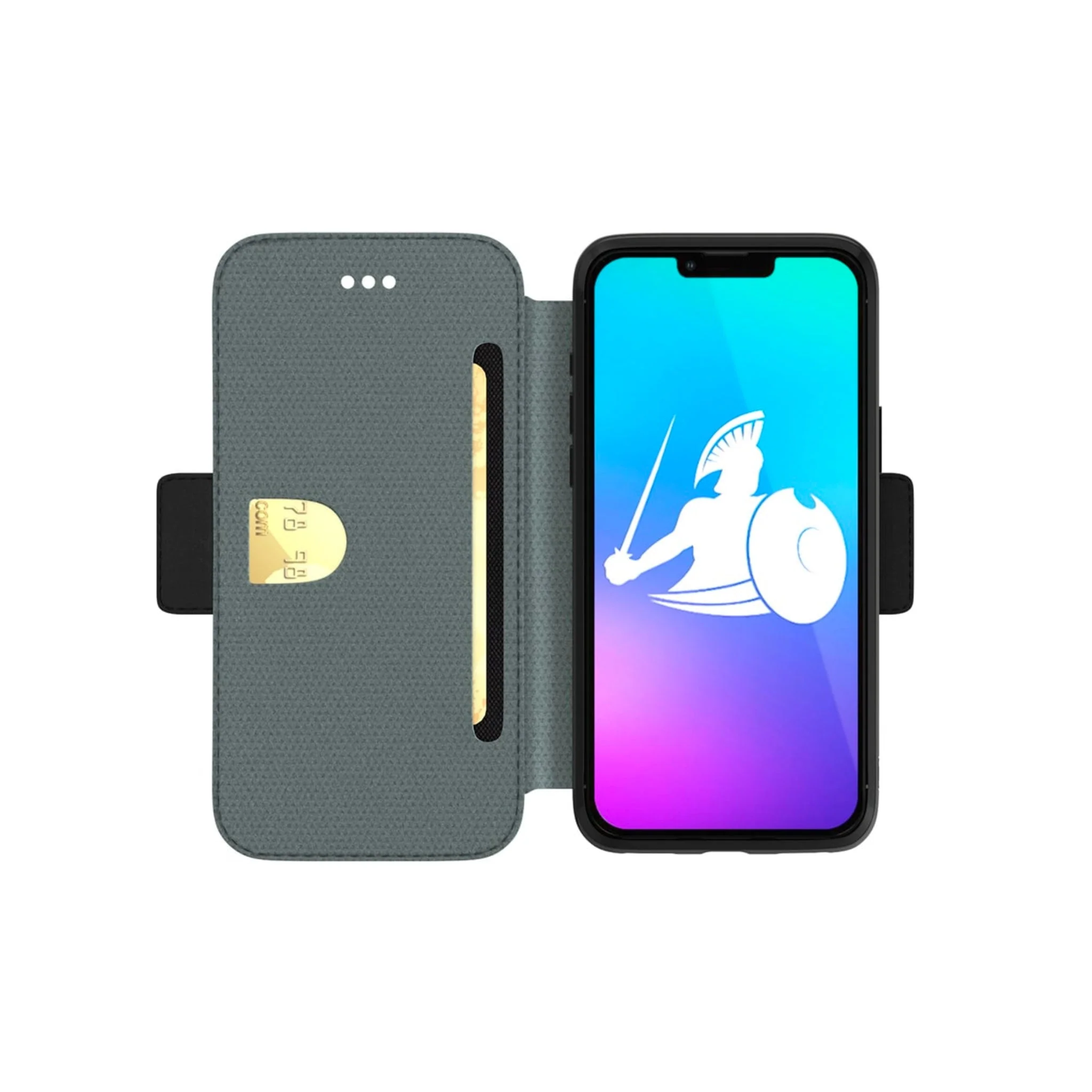 DefenderShield® SlimFlip iPhone 13 Series 5G EMF Phone Case - Image 4
